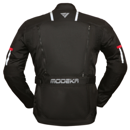 Tekstylna kurtka motocyklowa Modeka Raegis Black